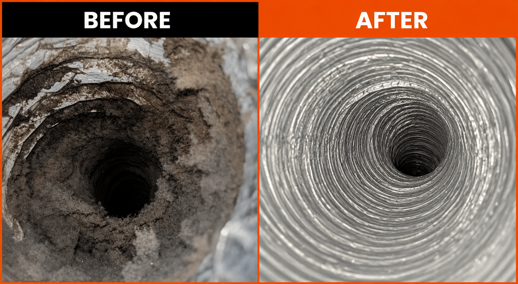 Dryer vent cleaning technician