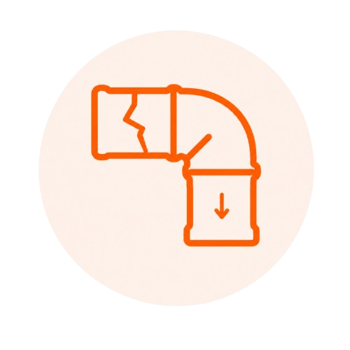 Duct repair service icon